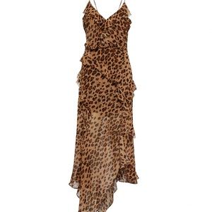 Veronica beard animal print dress size 4